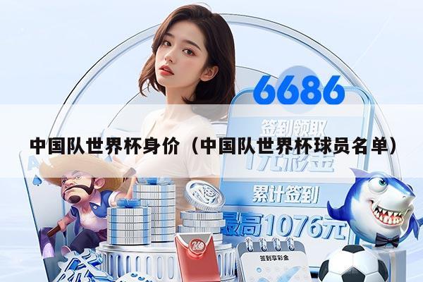中国队世界杯身价（中国队世界杯球员名单）