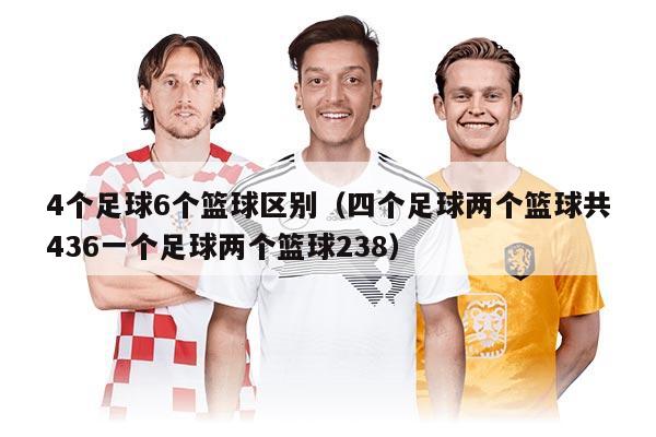 4个足球6个篮球区别（四个足球两个篮球共436一个足球两个篮球238）