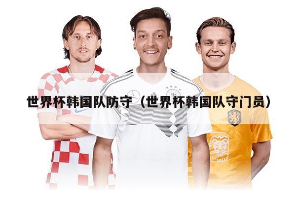 世界杯韩国队防守（世界杯韩国队守门员）