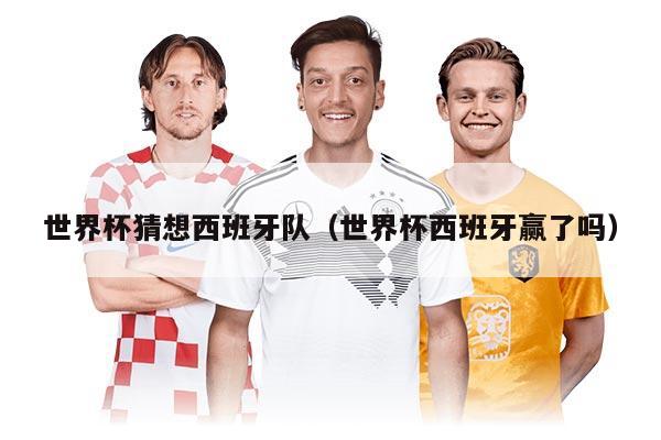 世界杯猜想西班牙队（世界杯西班牙赢了吗）