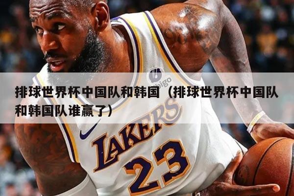 排球世界杯中国队和韩国（排球世界杯中国队和韩国队谁赢了）