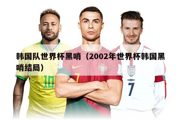 韩国队世界杯黑哨（2002年世界杯韩国黑哨结局）