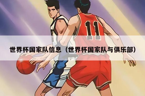 世界杯国家队信息（世界杯国家队与俱乐部）